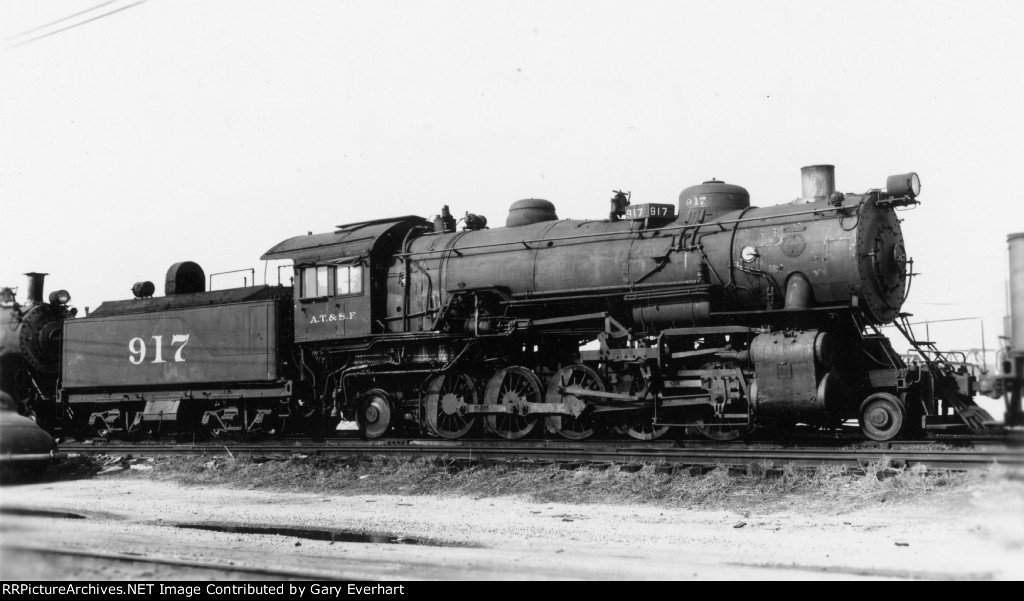 ATSF 2-10-2 #917 - Atchison, Topeka & Santa Fe